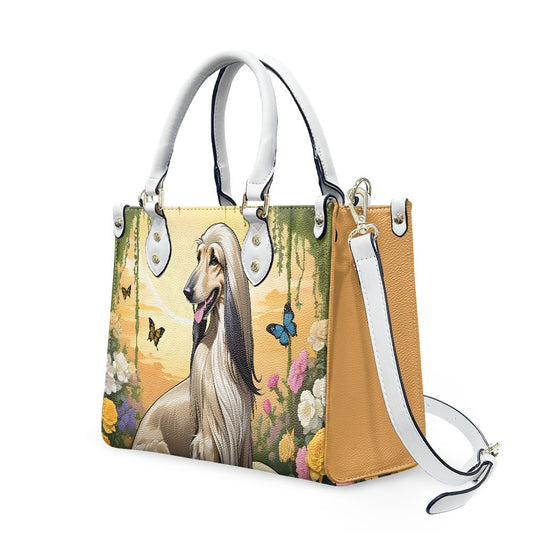 Afghan Hound purse bag