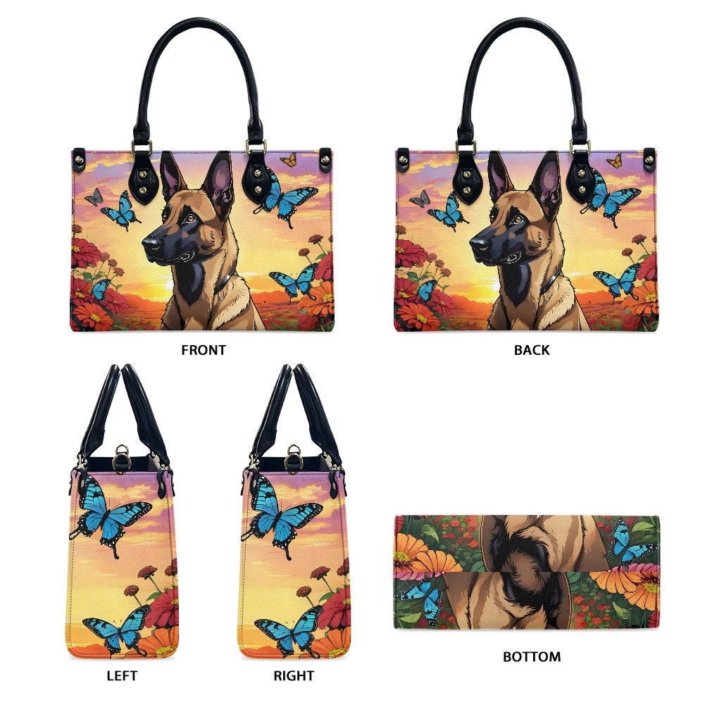 Belgian Malinois bag purse tote