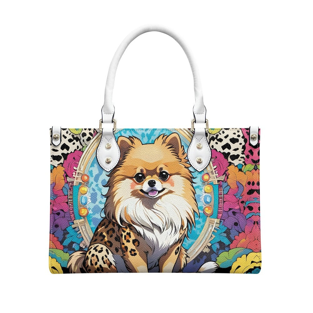 Pomeranian bag purse tote