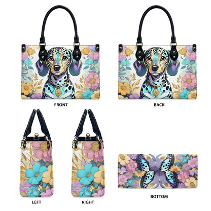 dachshund bag purse tote