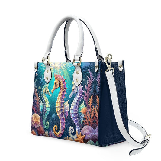 seahorse purse bag