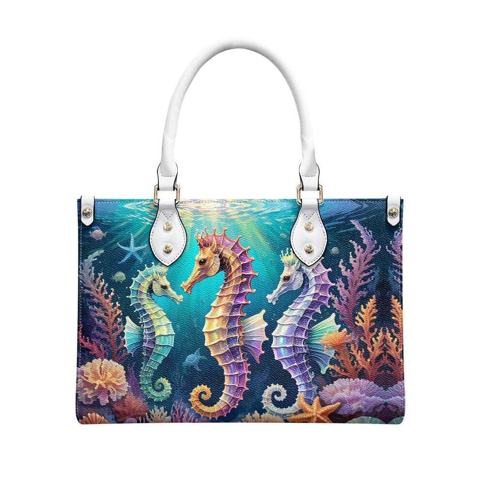 seahorse purse bag