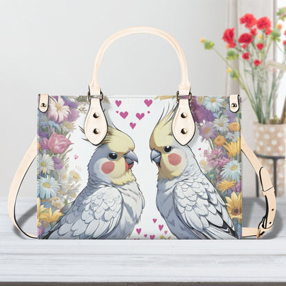 Cockatiel Women PU Leather Handbag