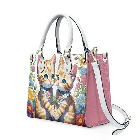 Kitten bag purse tote handbag shoulder bag