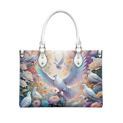 Dove birds bag purse