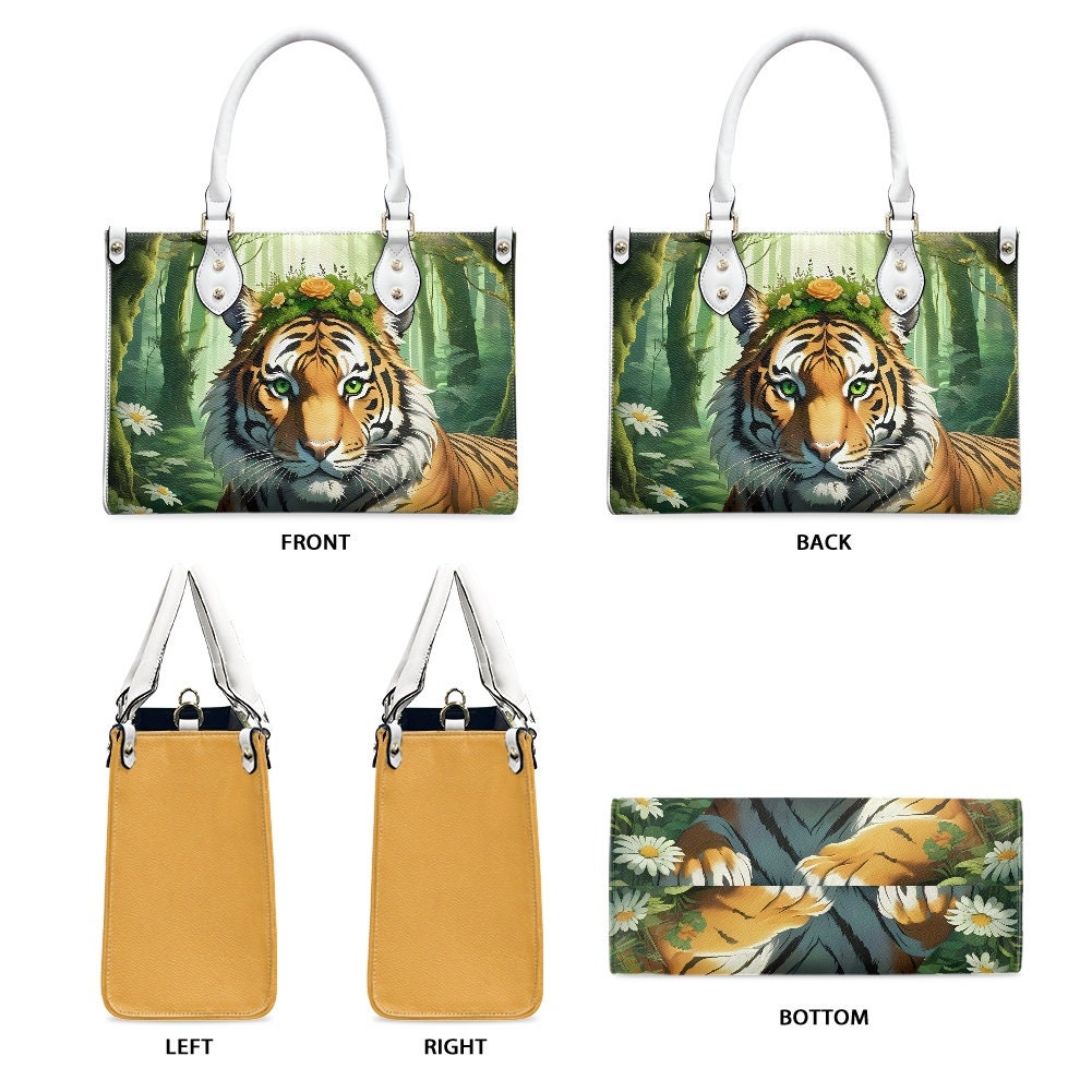 Tiger bag purse tote