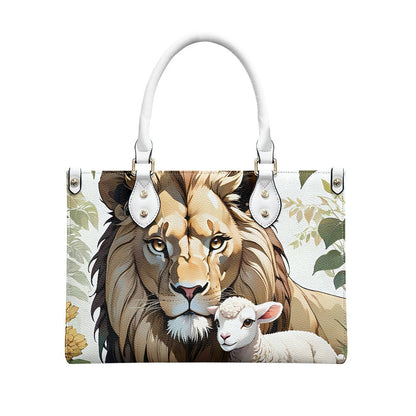 Lion and the lamb bag purse tote