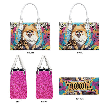 Pomeranian bag purse tote