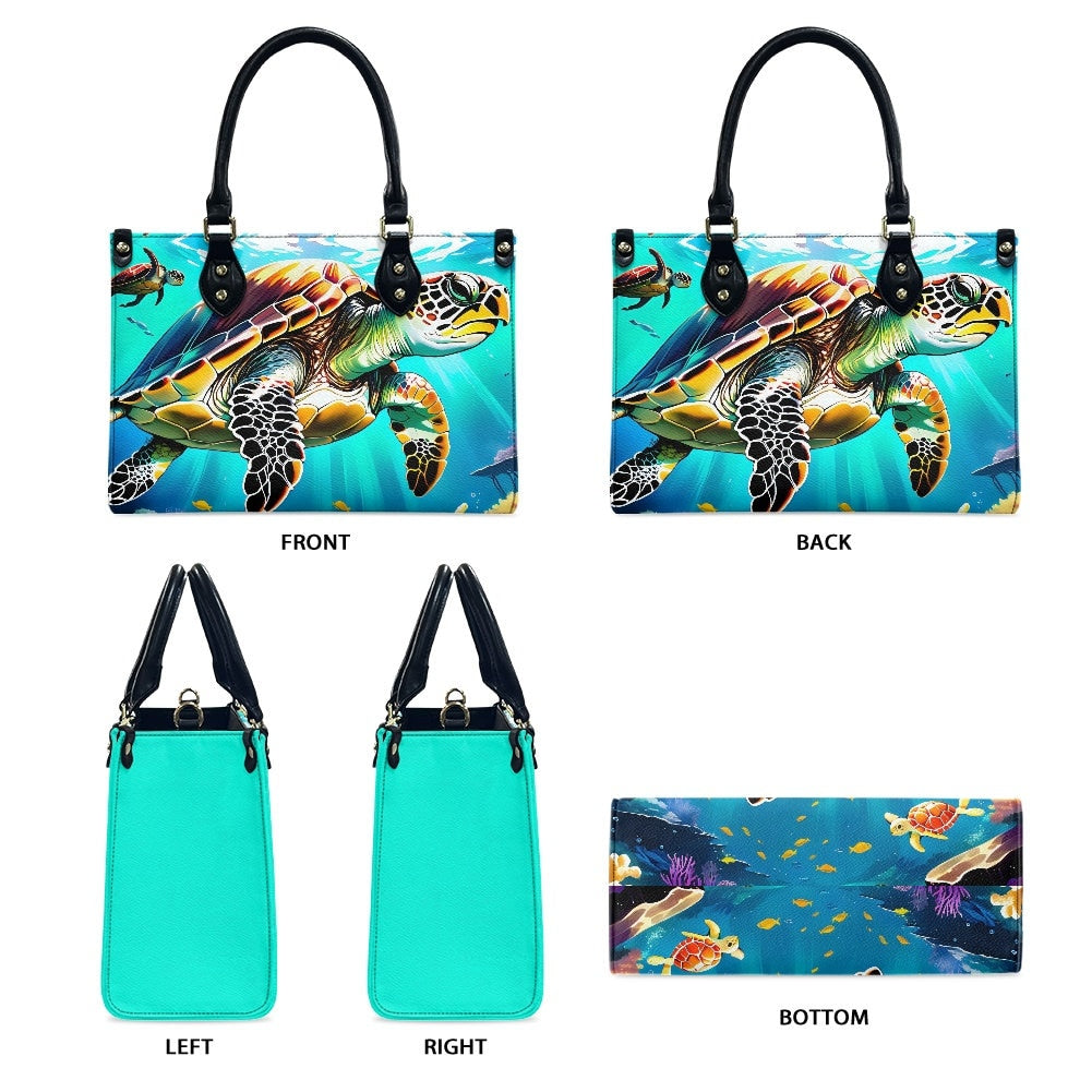 Sea turtle bag purse