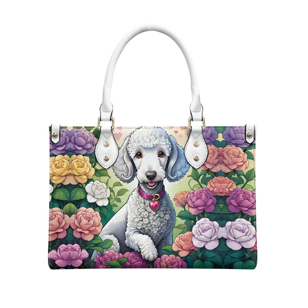 Bedlington Terrier purse bag tote handbag shoulder bag