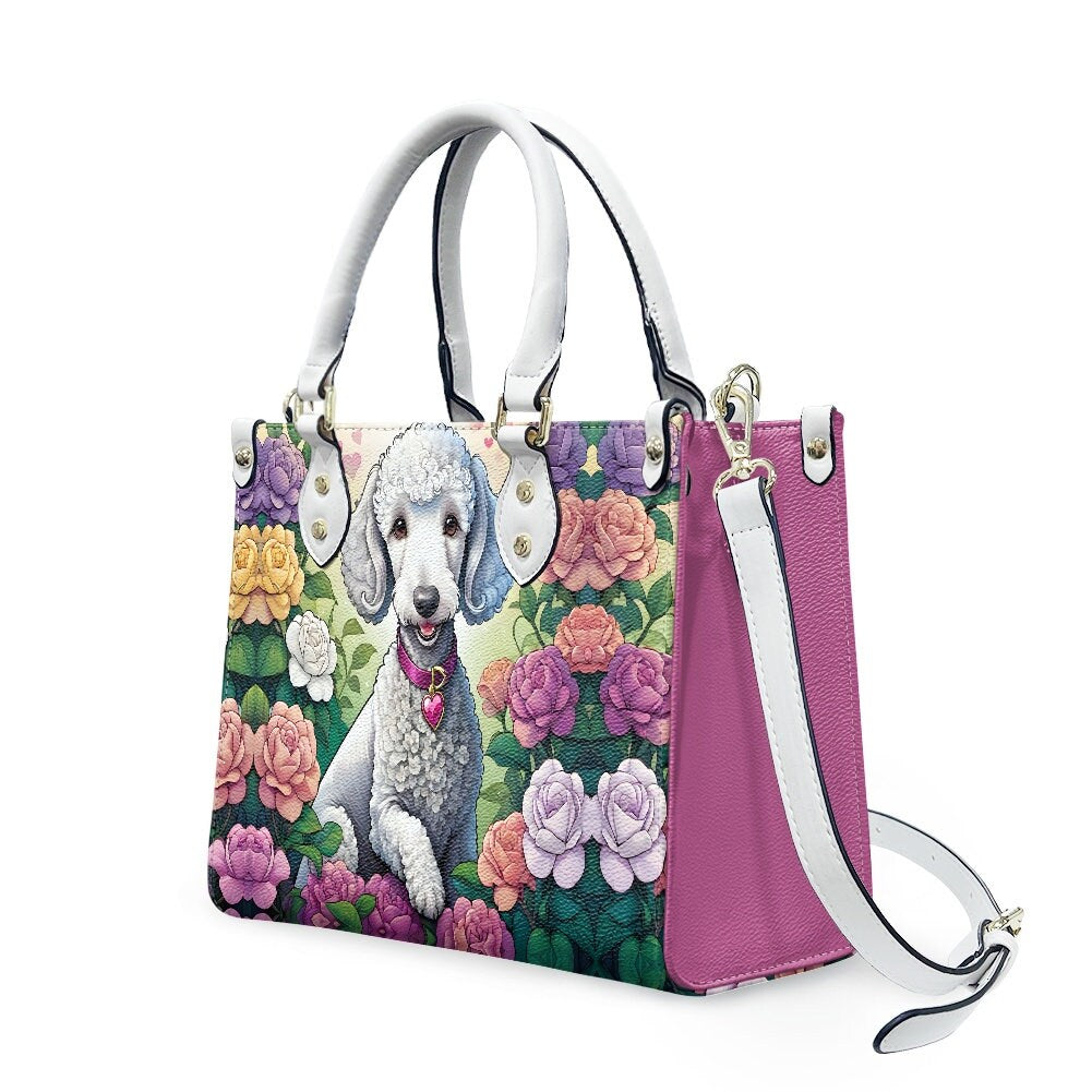 Bedlington Terrier purse bag tote handbag shoulder bag