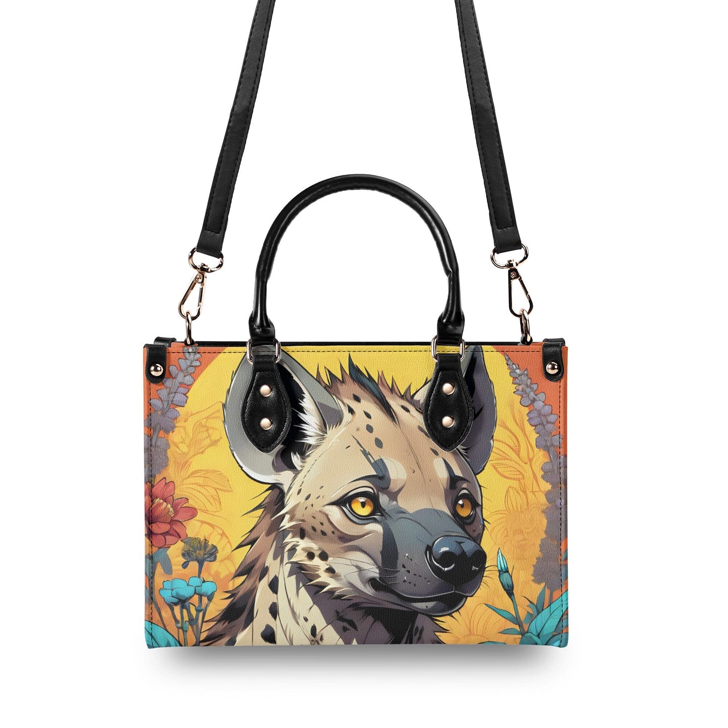 Hyena Women PU Leather Handbag