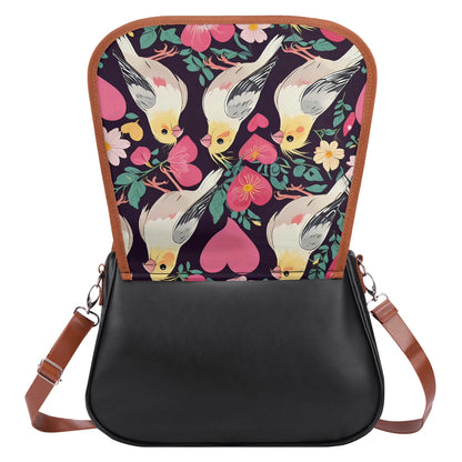 Cockatiel Classic Leather Shoulder bag