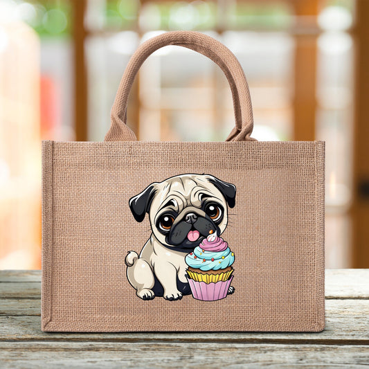 Custom Reusable Jute Burlap Tote Bags