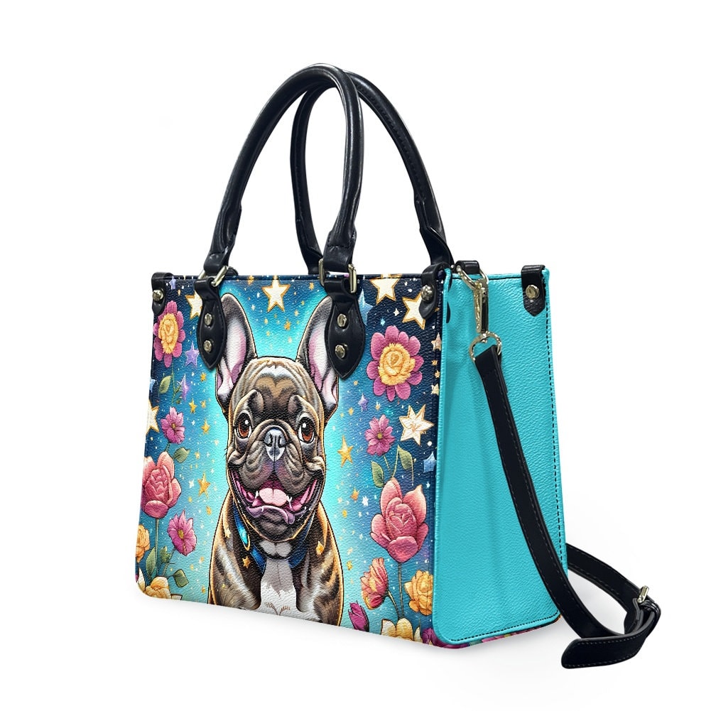 Frenchie purse French bulldog handbag frenchie shoulder bag French bulldog tote frenchie bag gift for frenchie lover