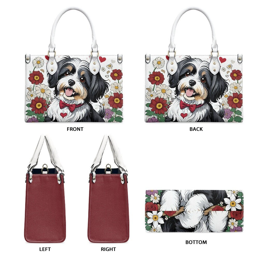 Havanese dog purse bag tote