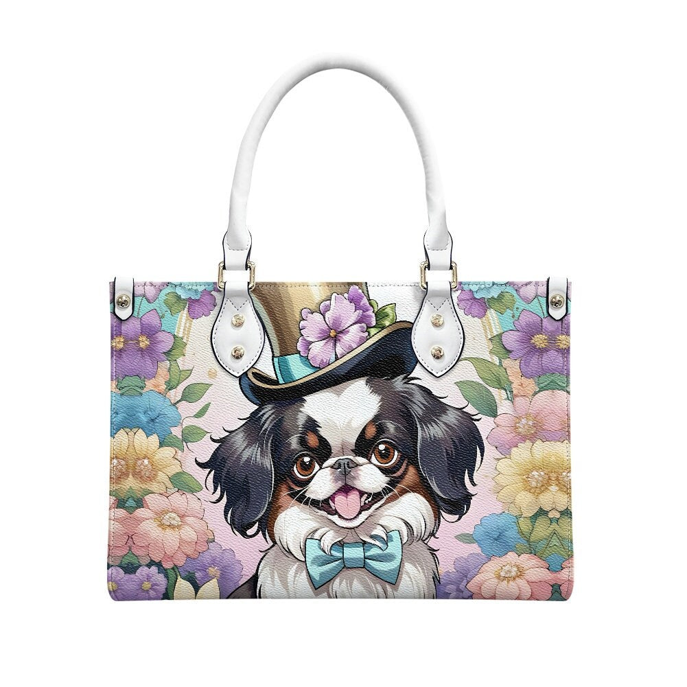 Japanese Chin bag purse tote