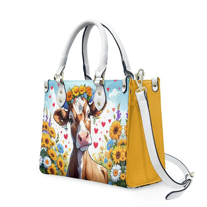 Cow handbag, Jersey cow bag, cow shoulder bag, cow lover, cow gift, heifer tote