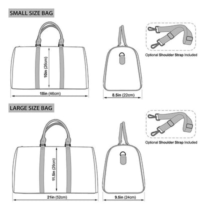 Schnauzer travel bag duffel bag