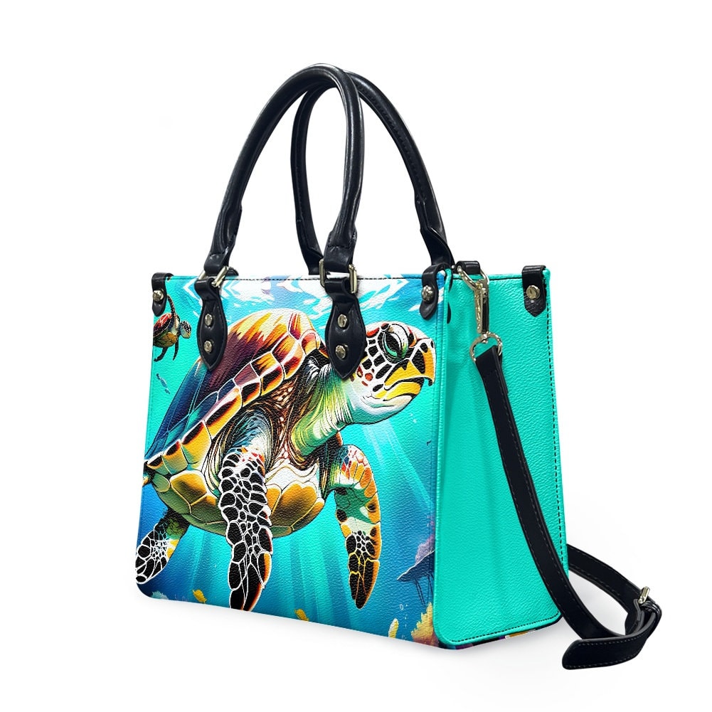 Sea turtle bag purse