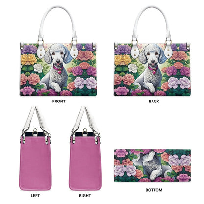 Bedlington Terrier purse bag tote handbag shoulder bag