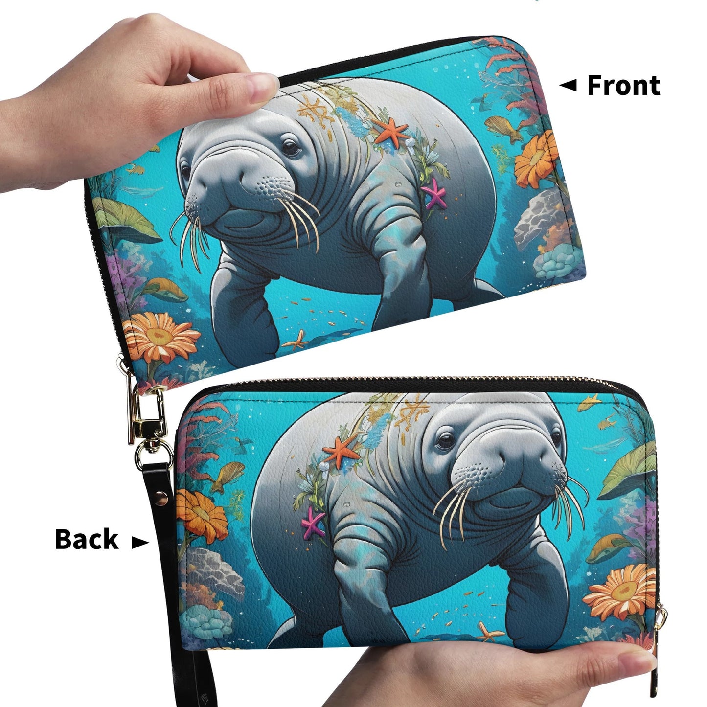 Manatee PU Leather Wallet