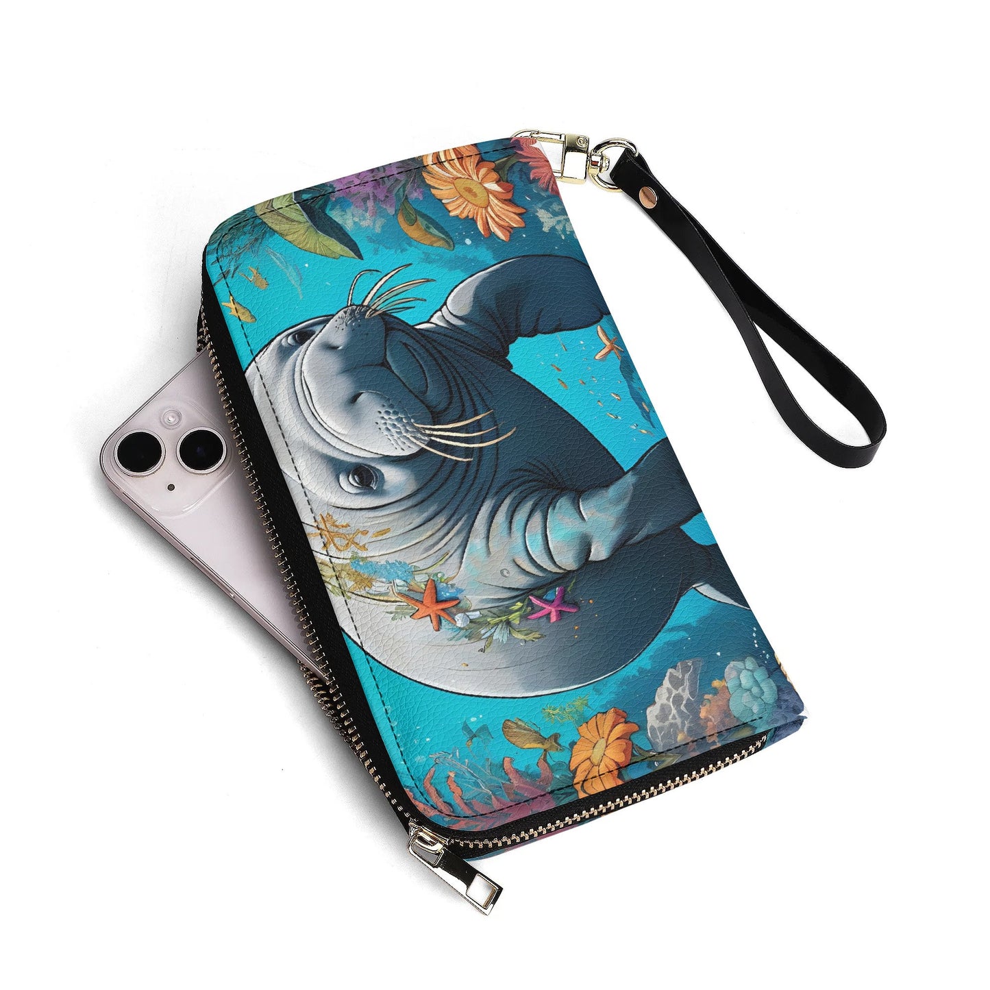 Manatee PU Leather Wallet