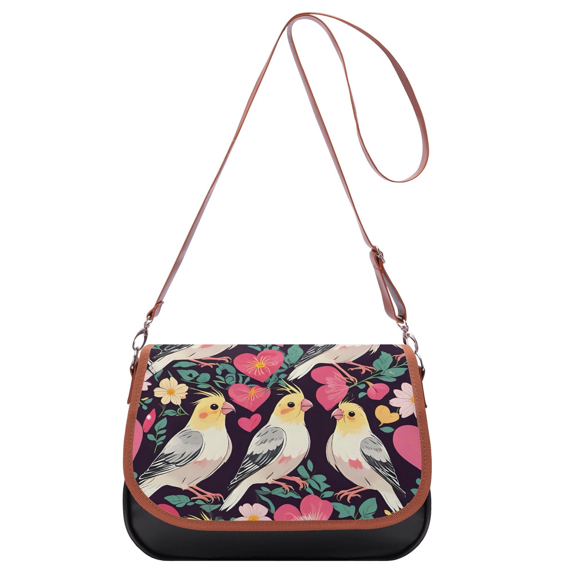 Cockatiel Classic Leather Shoulder bag