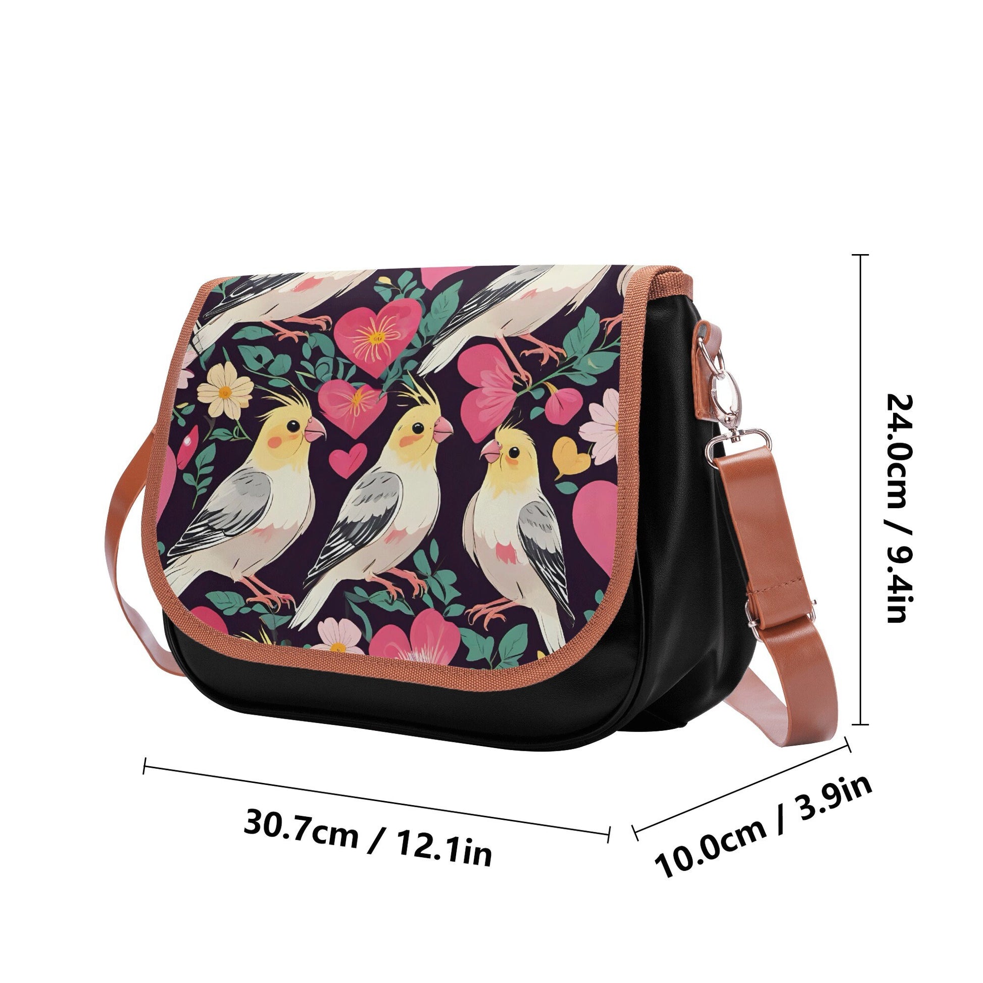 Cockatiel Classic Leather Shoulder bag