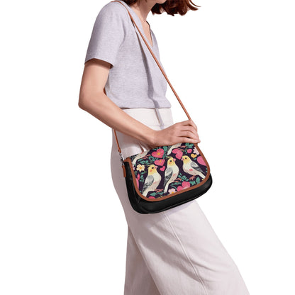 Cockatiel Classic Leather Shoulder bag