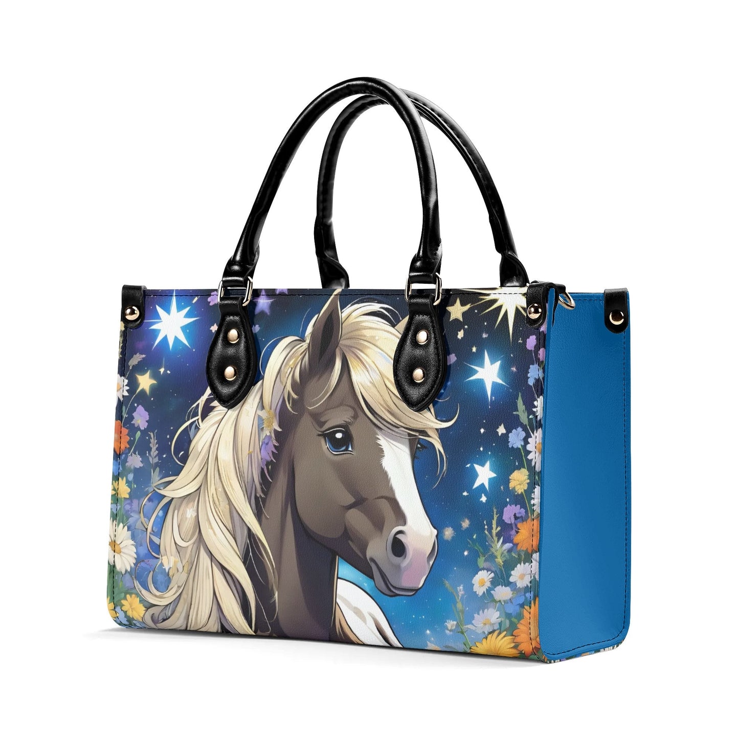 Shetland Pony Women PU Leather Handbag