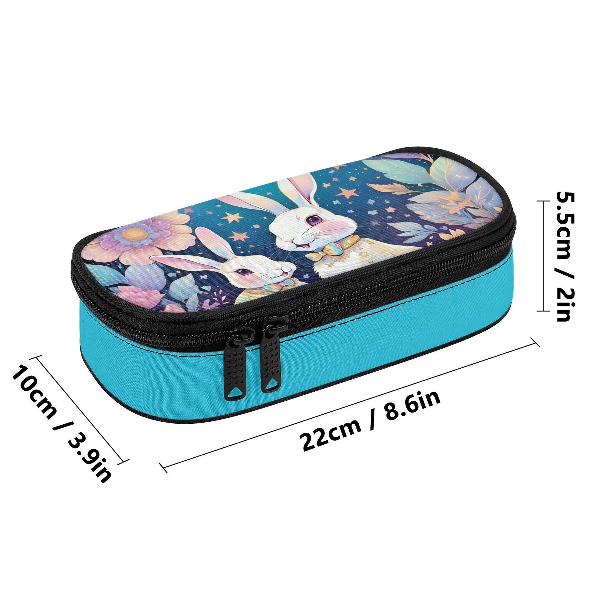 Rabbit 3-Layer Pencil Case