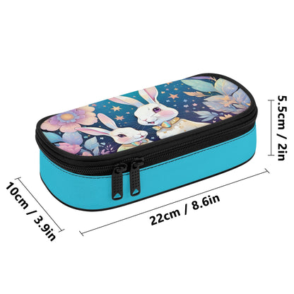 Rabbit 3-Layer Pencil Case