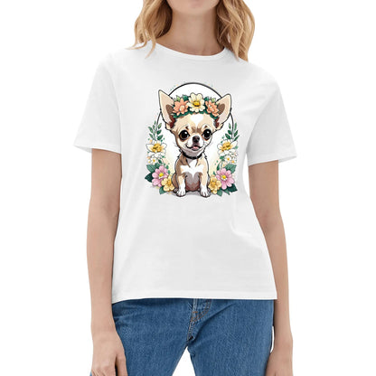 Chihuahua Women's Cotton Front  T Shirt