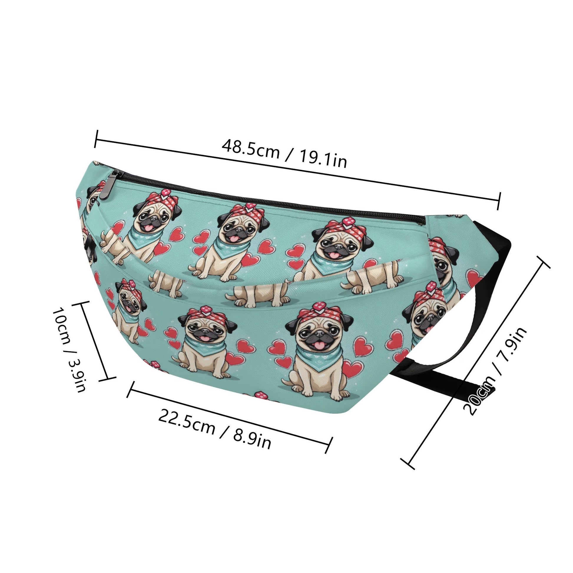 Pug Large Fanny Pack