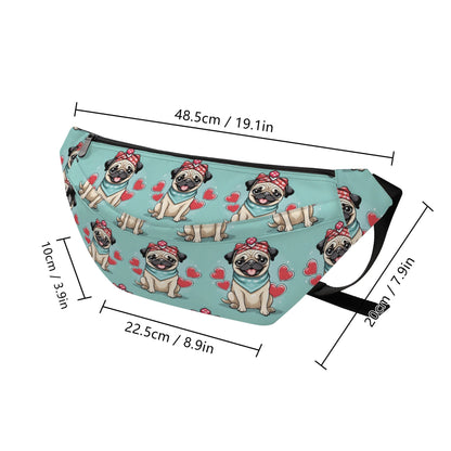 Pug Large Fanny Pack