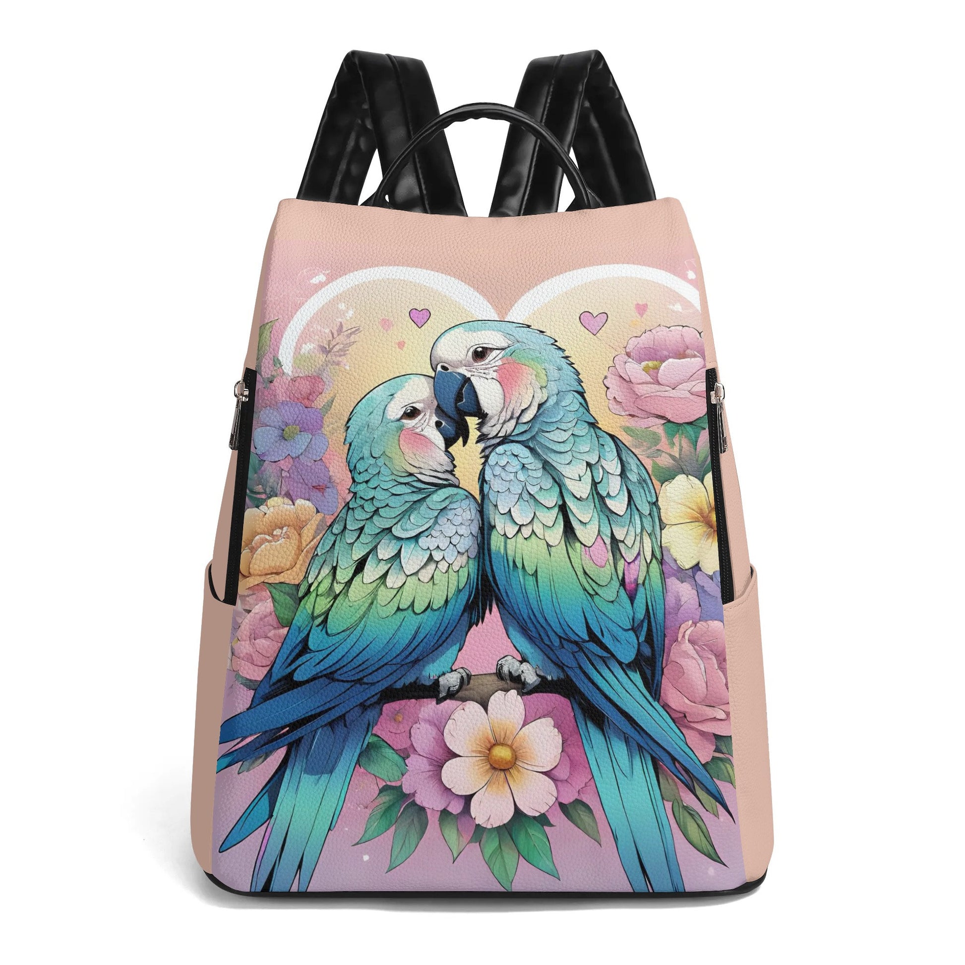 Parrot Love Daypack Anti-theft Backpack