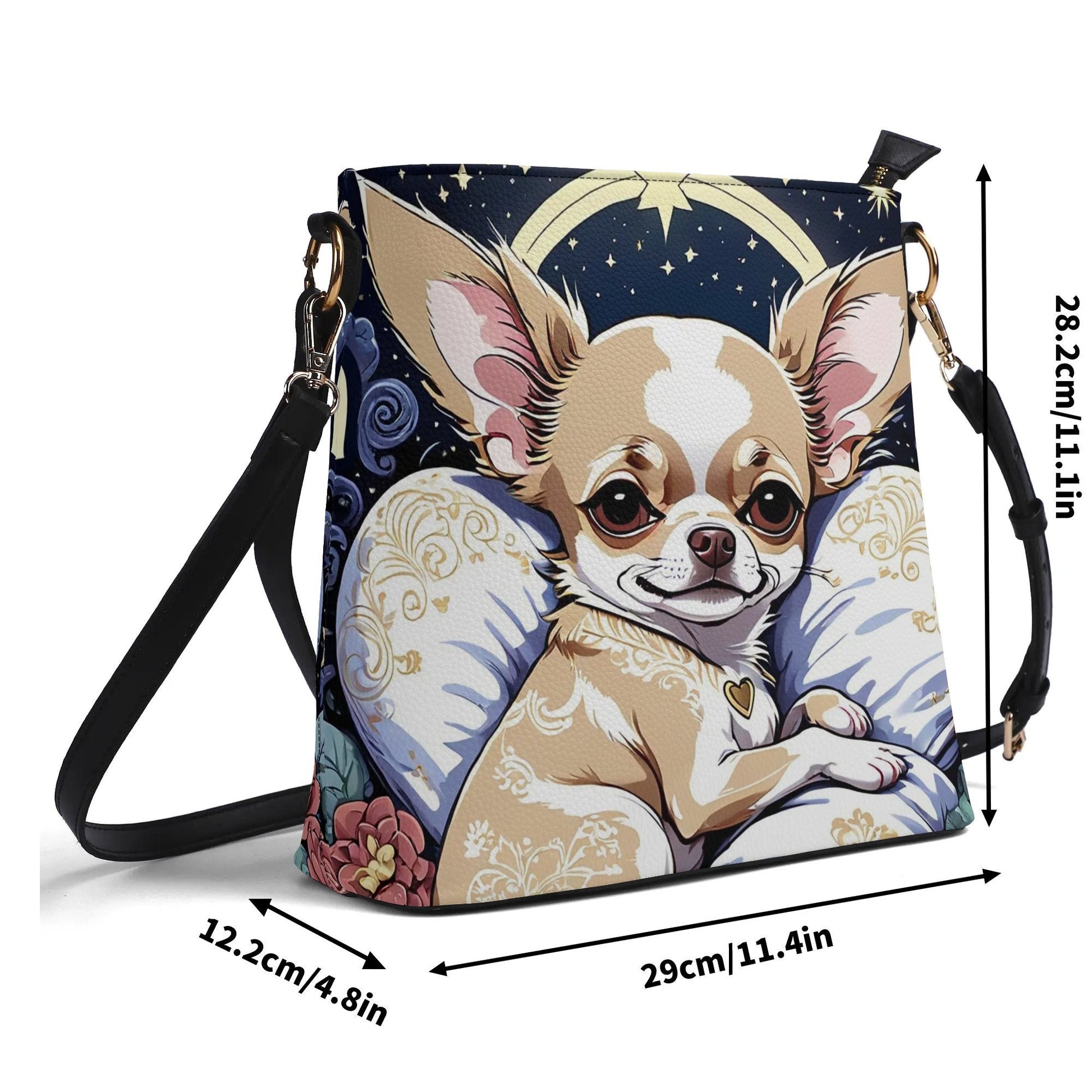 Chihuahua Bucket Bag Shoulder Bag