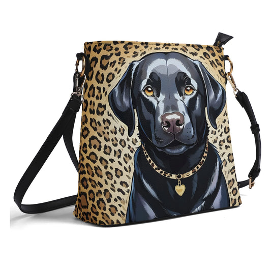 Labrador Retriever Women's PU Bucket Bag Shoulder Bag