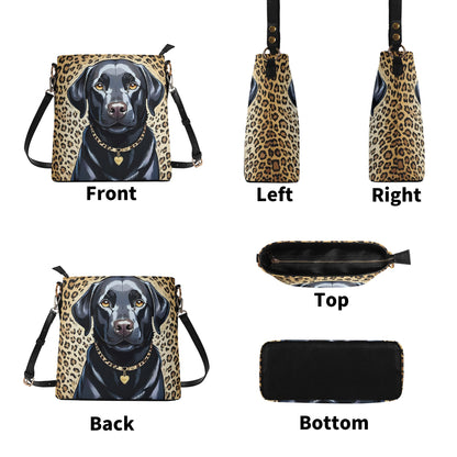 Labrador Retriever Women's PU Bucket Bag Shoulder Bag