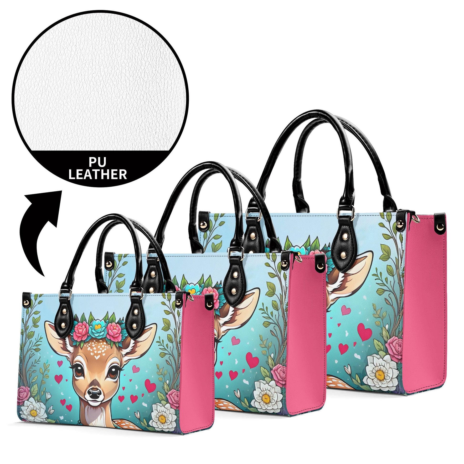 Deer Bag,fawn purse,baby deer handbag, deer lover gift