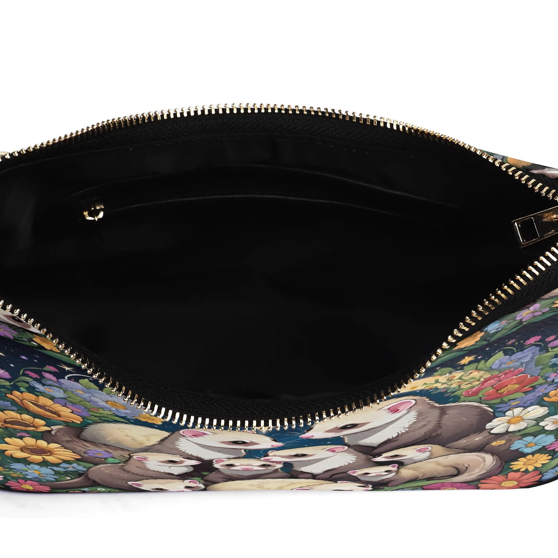 Ferret Cross-body Bag With Chain Decoration