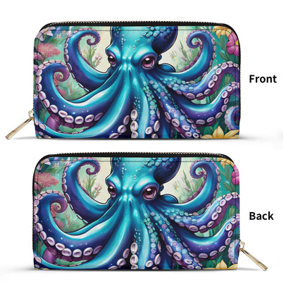 Octopus PU Leather Wallet