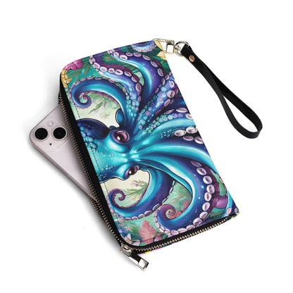 Octopus PU Leather Wallet