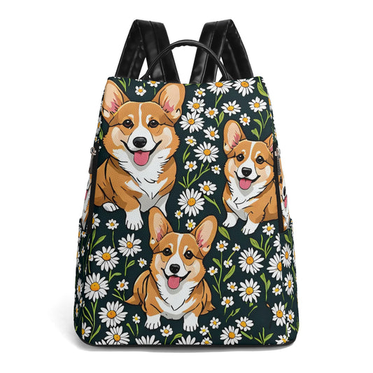 Corgi Daypack Anti-theft Backpack