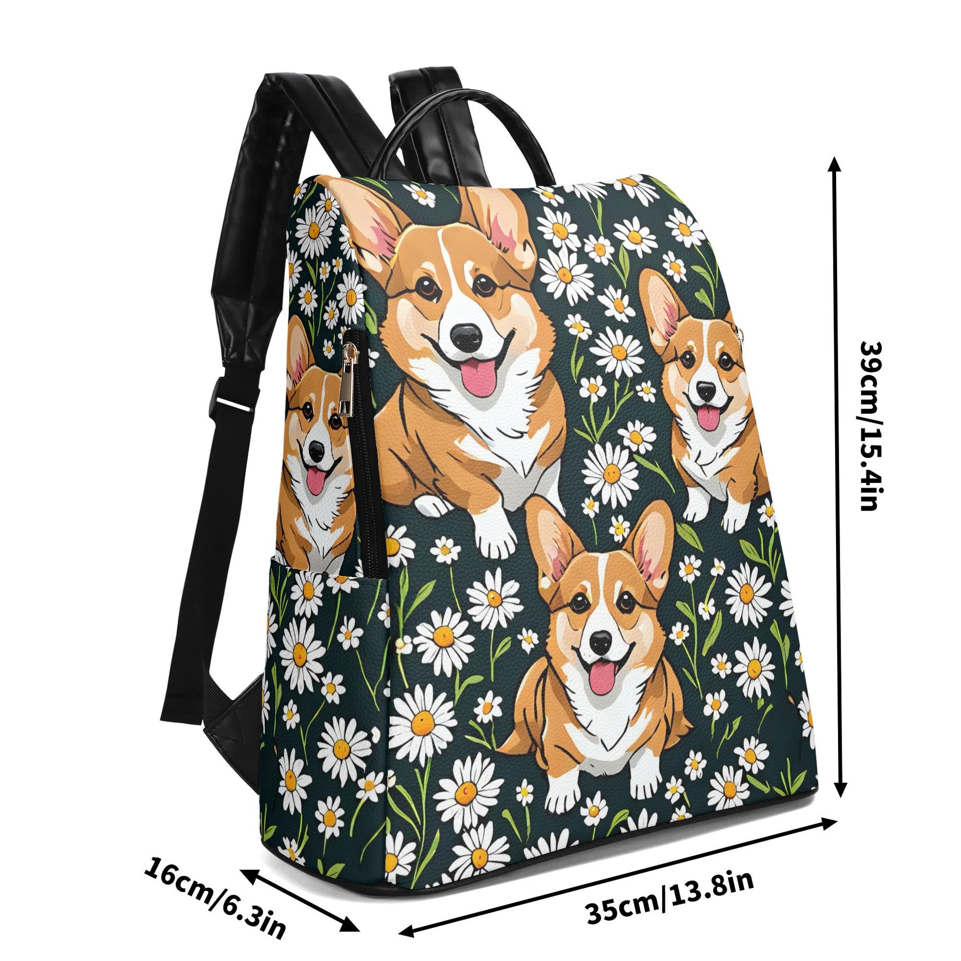 Corgi Daypack Anti-theft Backpack