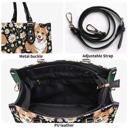 Corgi Women PU Leather Handbag