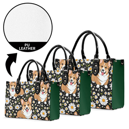 Corgi Women PU Leather Handbag