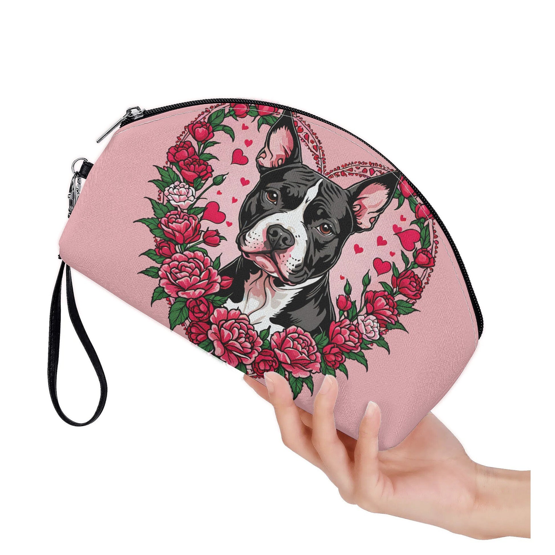 Pitbull Curved Cosmetic Bag