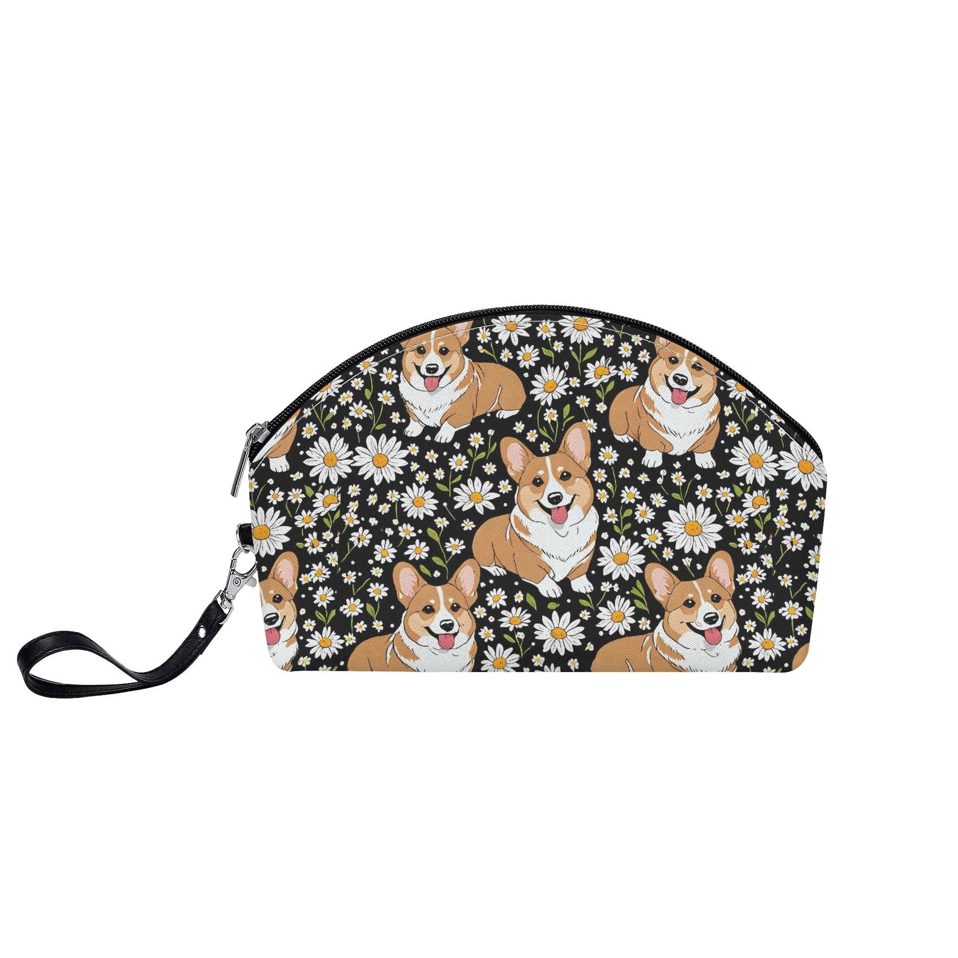 Corgi Curved Cosmetic Bag